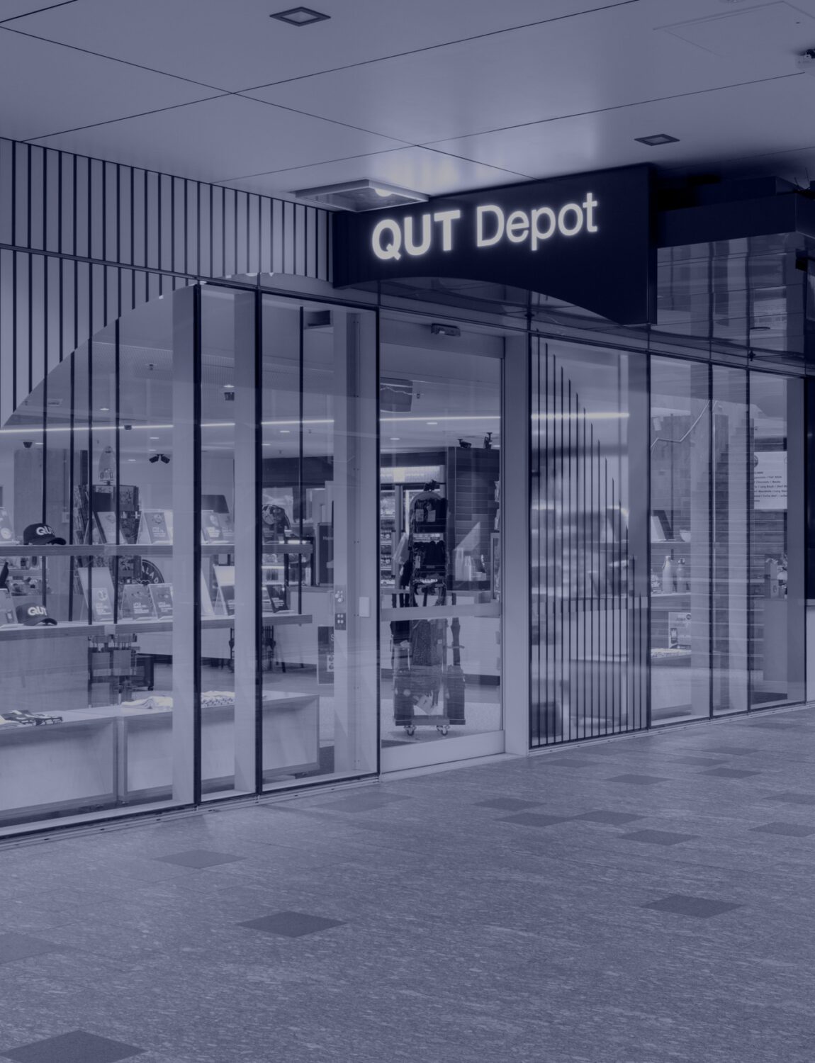 QUT Depot - Outside Book Shop